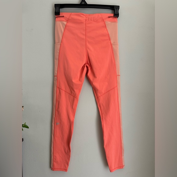 Fabletics Motion365+ High-Waisted Bungee Workout Legging Coral XS - Picture 9 of 13